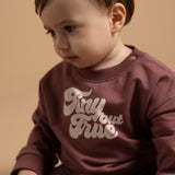 Noppies Baby sweater baked-cherry