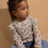 Noppies Baby longsleeve all-over-print rose-dust
