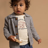 Noppies Baby longsleeve whitecap-gray