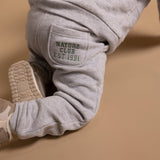 Noppies Baby broek backprint grey-melange