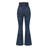Noppies Maternity Flared jeans - Dark Blue Denim
