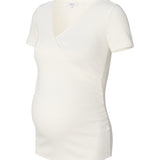 Noppies Maternity voedings-T-shirt sanson-cream