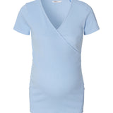 Noppies Maternity voedings-T-shirt sanson-light-sky