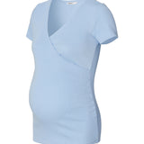Noppies Maternity voedings-T-shirt sanson-light-sky