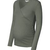Noppies Maternity voedingsshirt sara-olive