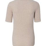 Noppies Maternity pyjamatop met voedingsfunctie renate-taupe-melange