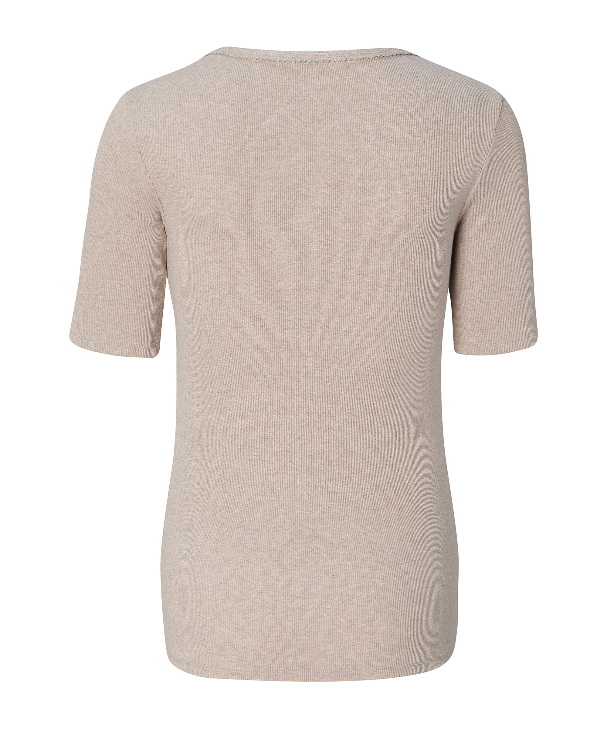 Noppies Maternity pyjamatop met voedingsfunctie renate-taupe-melange