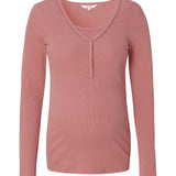 Noppies Maternity pyjamatop met voedingsfunctie amala-burlwood