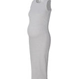 Noppies Maternity jurk inaya-grey-melange