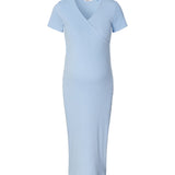 Noppies Maternity jurk met voedingsfunctie soiree-light-sky