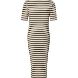 Noppies Maternity jurk met voedingsfunctie soiree-cream-stripe