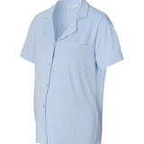Noppies Maternity pyjamatop met voedingsfunctie neero-light-sky