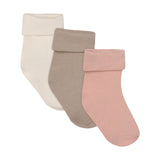 Noppies Newborn Sokken (3 paar) - Rose Smoke