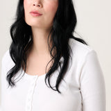 Noppies Maternity Voedingstop - Optical White