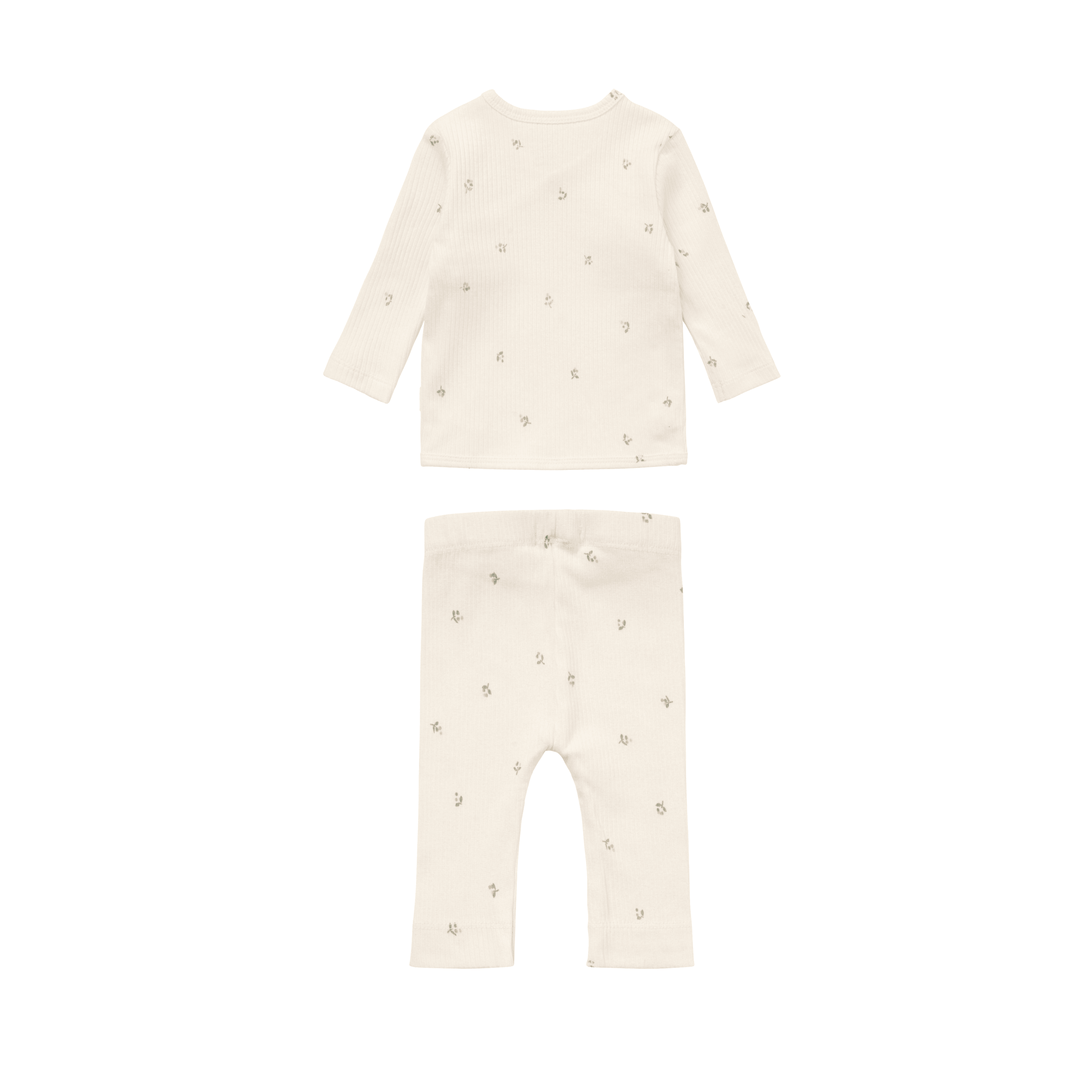 Noppies Newborn set-shirt met broek egret