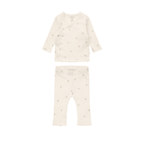 Noppies Newborn set-shirt met broek egret