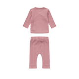 Noppies Newborn set-shirt met broek deauville-mauve