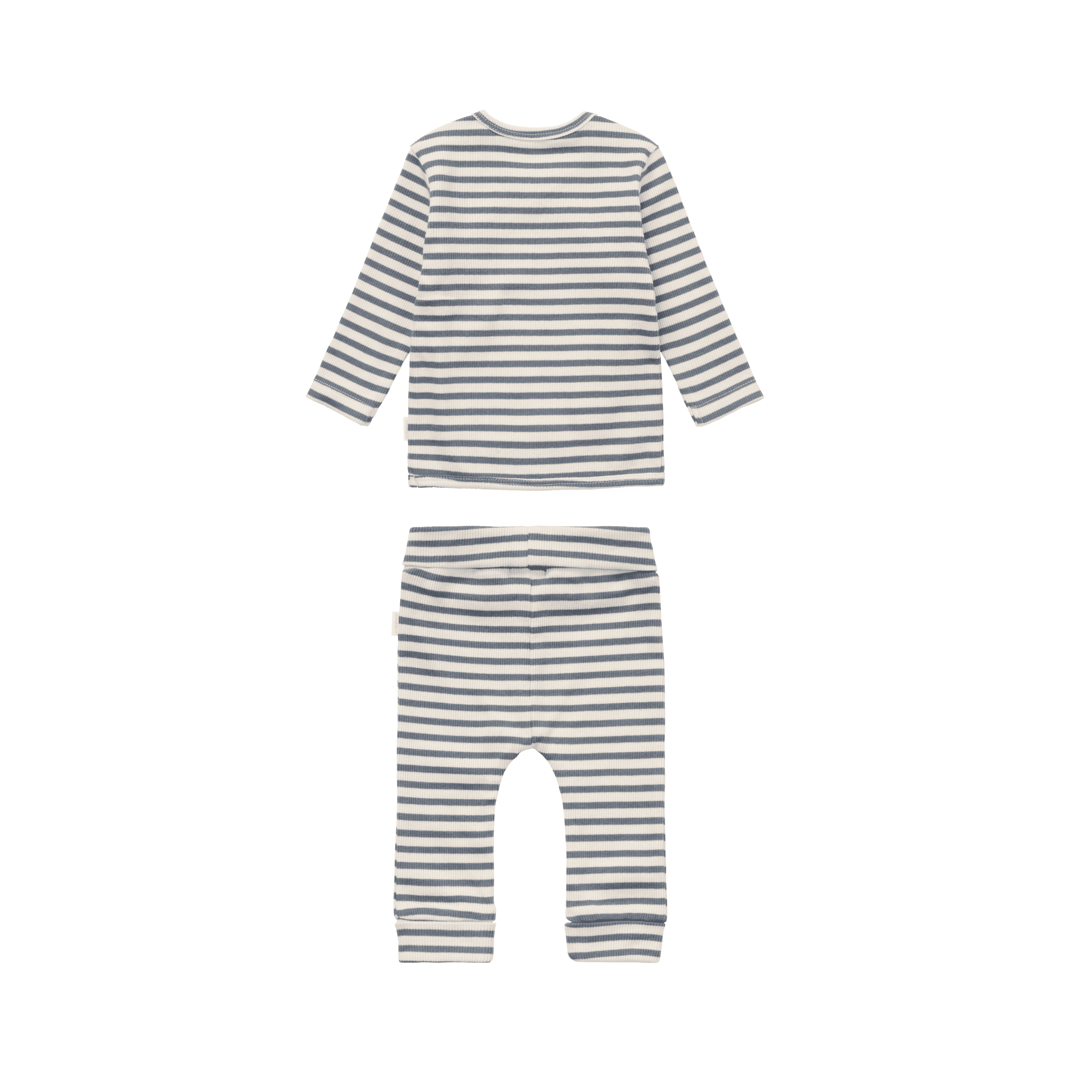 Noppies Newborn set-shirt met broek stripe-stormy-weather