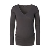 Noppies Maternity voedingsshirt forged-iron