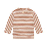 Noppies Newborn longsleeve stripe-mocha-mousse