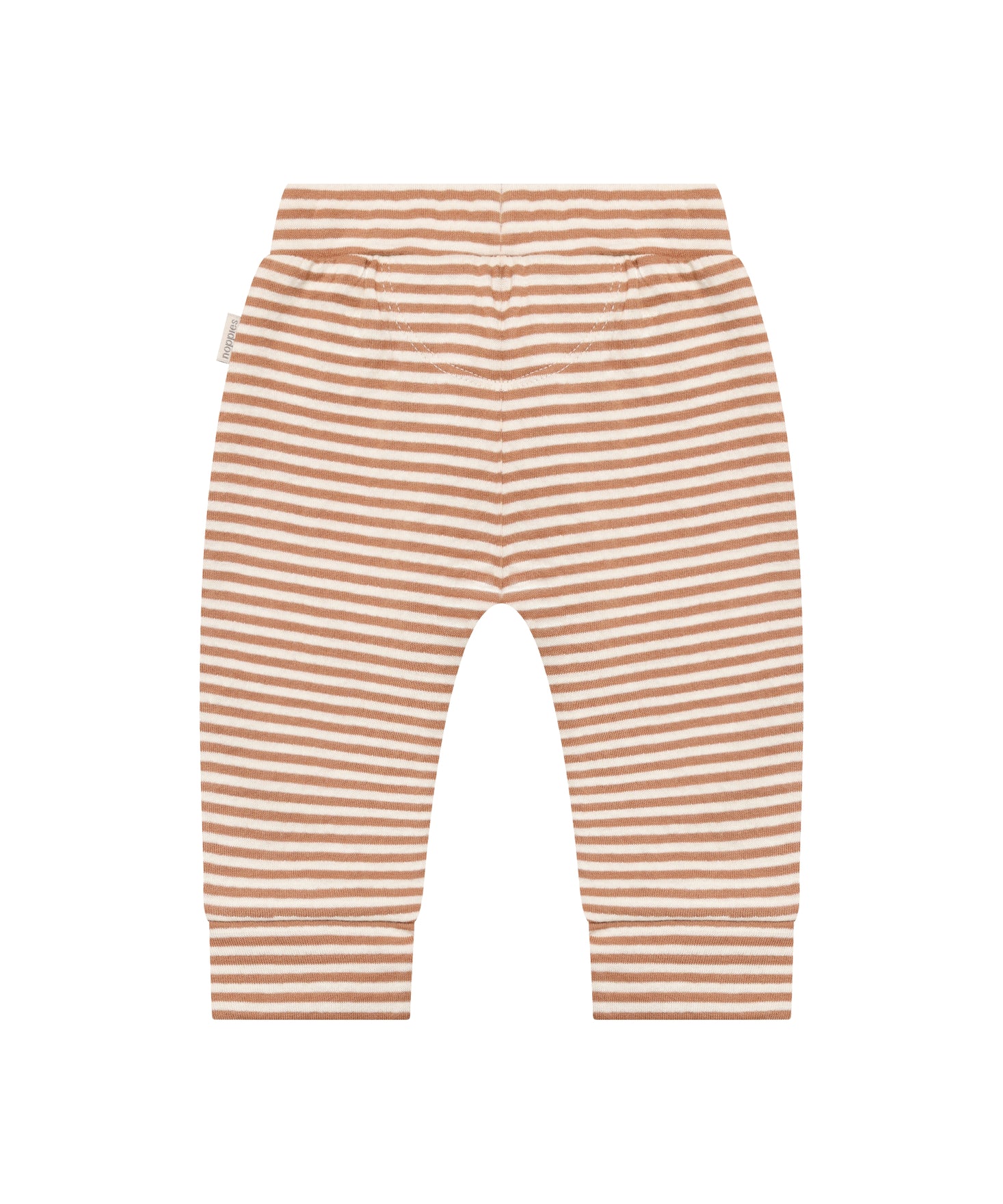 Noppies Newborn broek stripe-mocha-mousse