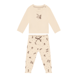 Noppies Newborn set-shirt buttercream