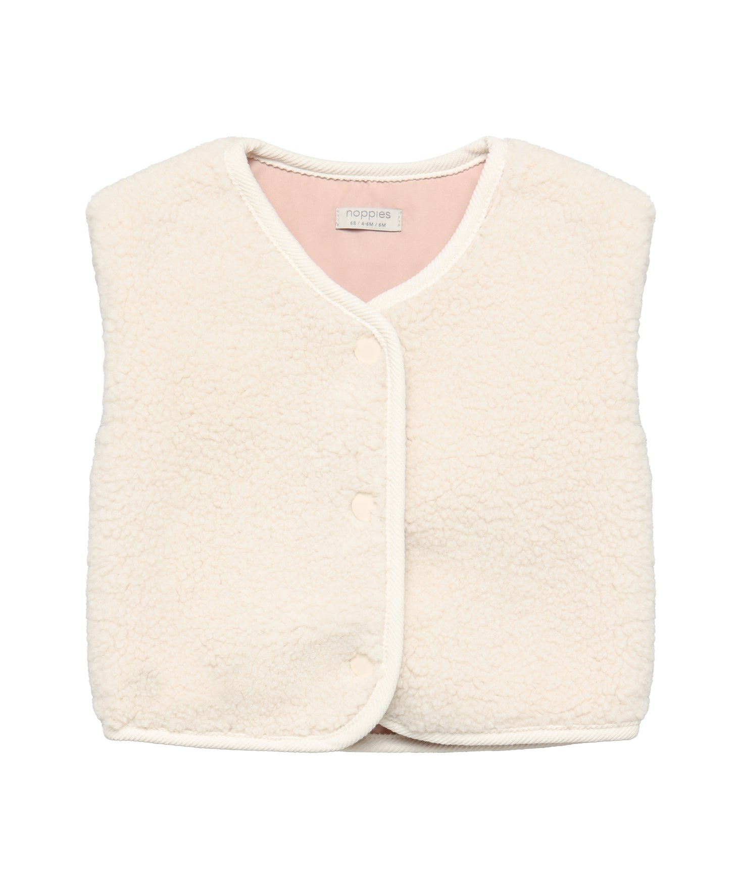 Noppies Baby bodywarmer whitecap-gray