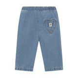 Noppies Baby broek light-blue-denim