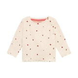 Noppies Baby longsleeve all-over-print sand-melange