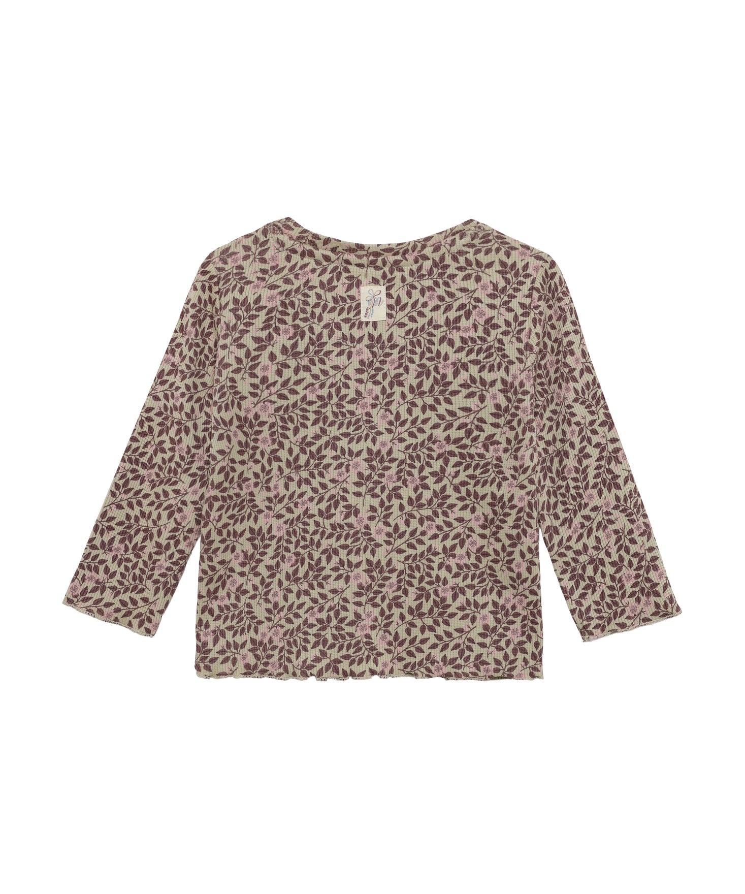 Noppies Baby longsleeve all-over-print eucalyptus