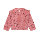 Noppies Baby sweater all-over-print ash-rose