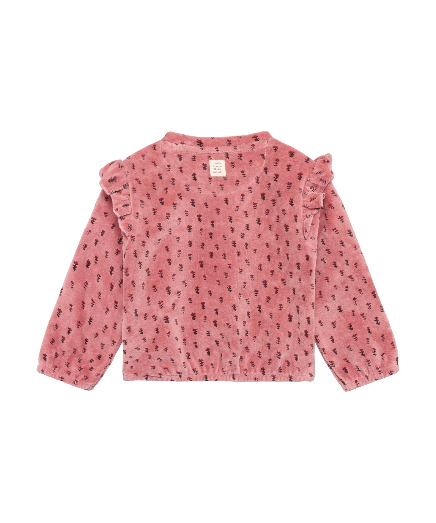 Noppies Baby sweater all-over-print ash-rose