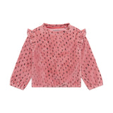 Noppies Baby sweater all-over-print ash-rose