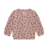 Noppies Baby sweater all-over-print adobe-rose