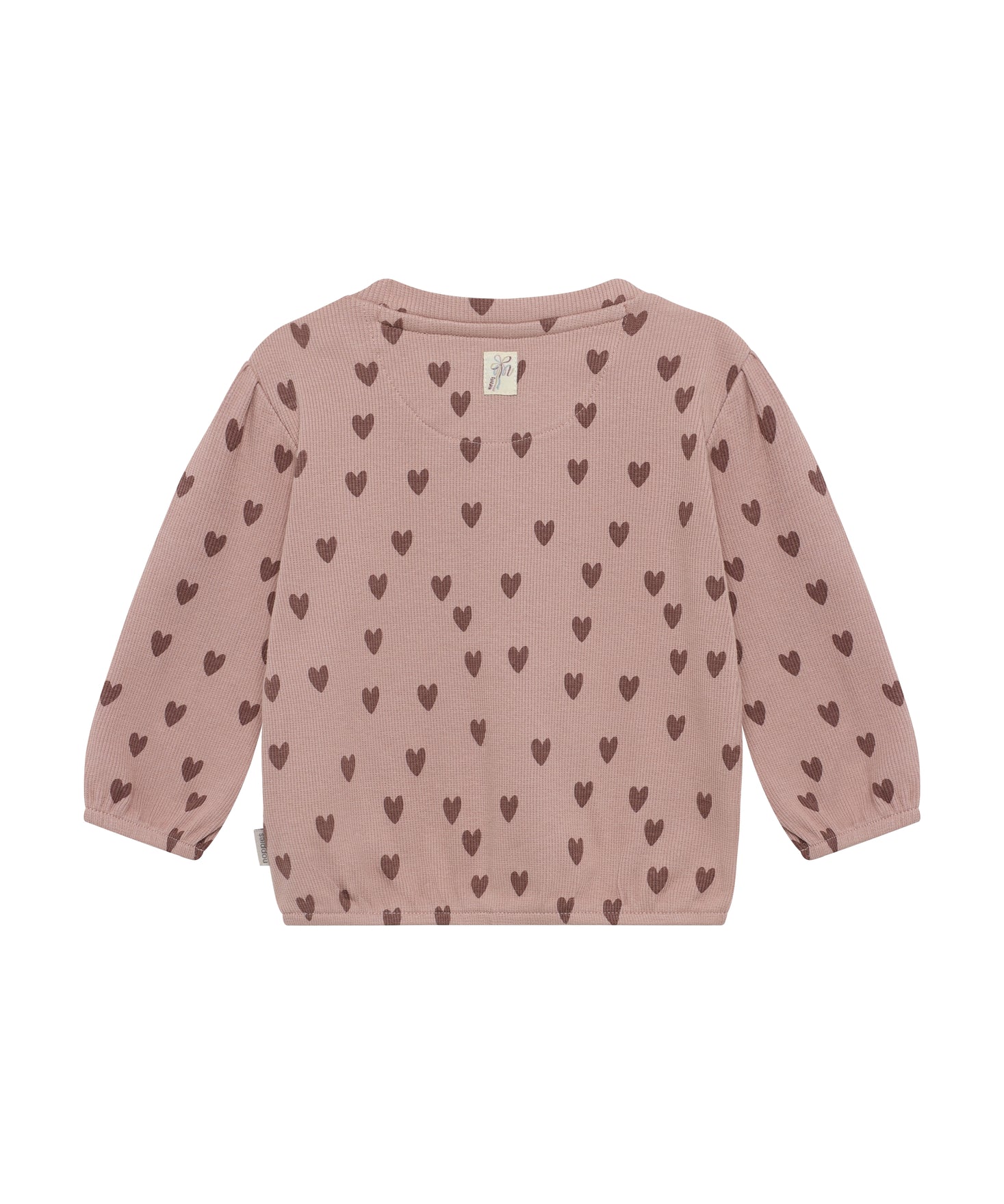 Noppies Baby sweater all-over-print adobe-rose