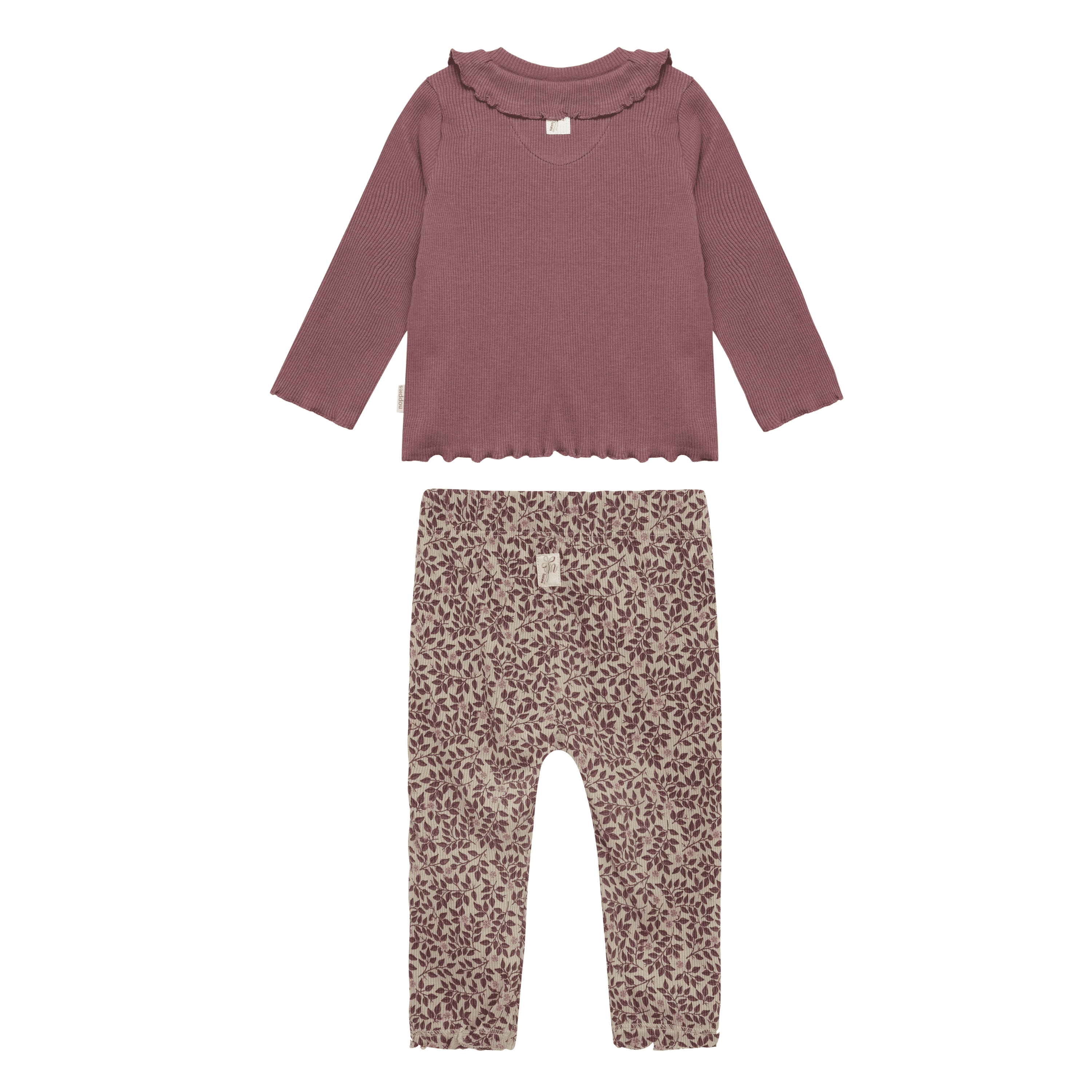 Noppies Baby set-shirt rose-taupe