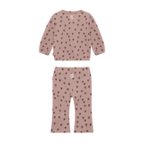 Noppies Baby set-shirt met broek adobe-rose