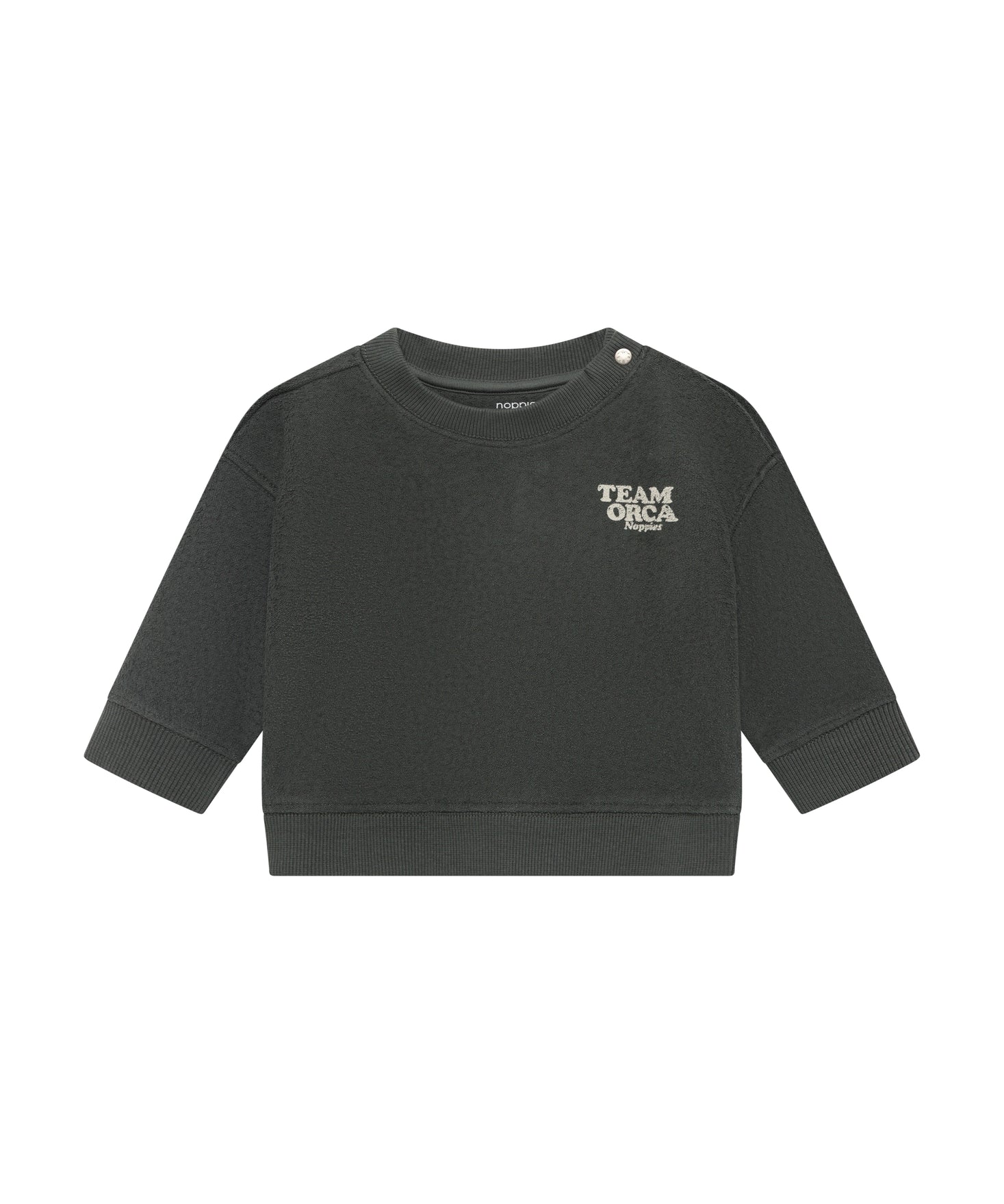Noppies Baby sweater backprint balsam-green