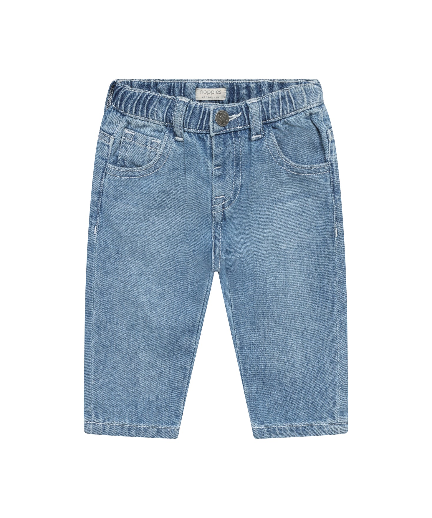 Noppies Baby jeans relaxed-fit blue-denim