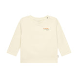 Noppies Baby longsleeve backprint whitecap-gray