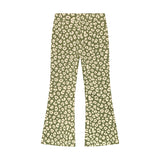 Noppies Kids legging flared-all-over-print olivine
