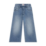 Noppies Kids broek wide-leg-washed-blue