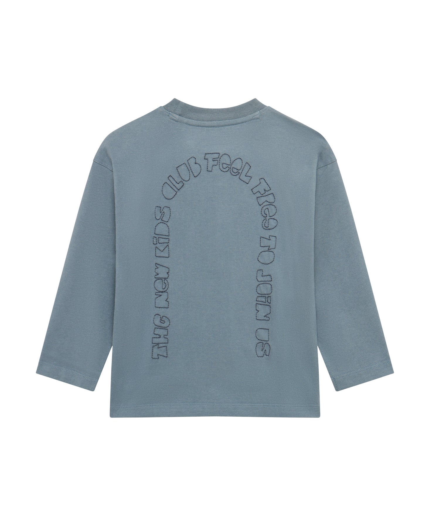 Noppies Kids longsleeve backprint blue-mirage