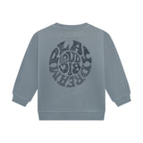 Noppies Kids sweater backprint blue-mirage