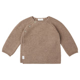 Noppies Newborn vest pino-taupe-melange