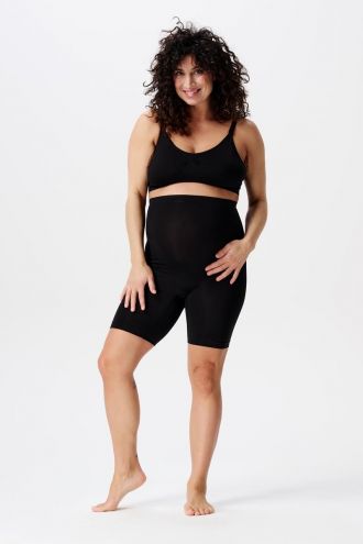 Seamless Maternity Underwear Long Shorts in Nude by Noppies