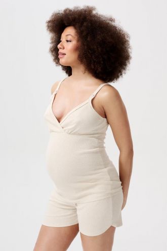 Seamless Maternity Panties Beige Fonce Noppies - Women
