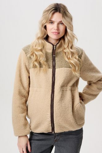 Noppies Maternity Strickjacke Tervo - Abbey Stone