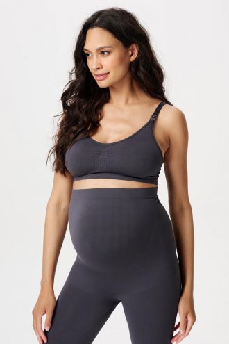 Noppies Maternity Naadloze voedingsbh Cleo - Forged Iron