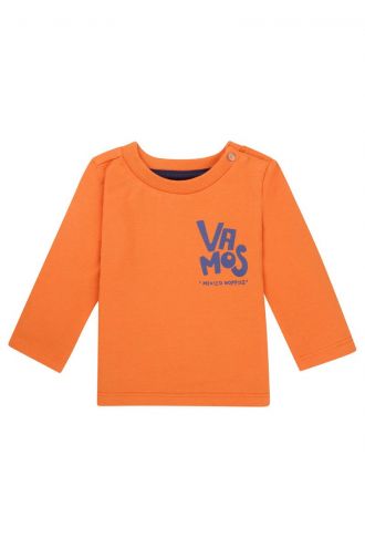 Noppies Baby Longsleeve Olton - Jaffa Orange